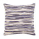 Naukati Bay 18 X 18 inch Black/Violet/Metallic - Gold/Beige/Denim/Navy Pillow Cover