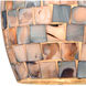 Dewey Beach 1 Light 5 inch Satin Nickel Mini Pendant Ceiling Light