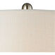 Treasure Coast 27 inch 150 watt Blue Table Lamp Portable Light