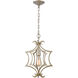 Beagle Channel 1 Light 11 inch Aged Silver Mini Pendant Ceiling Light