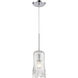 San Carlos Bay 1 Light 5 inch Polished Chrome with Clear Mini Pendant Ceiling Light
