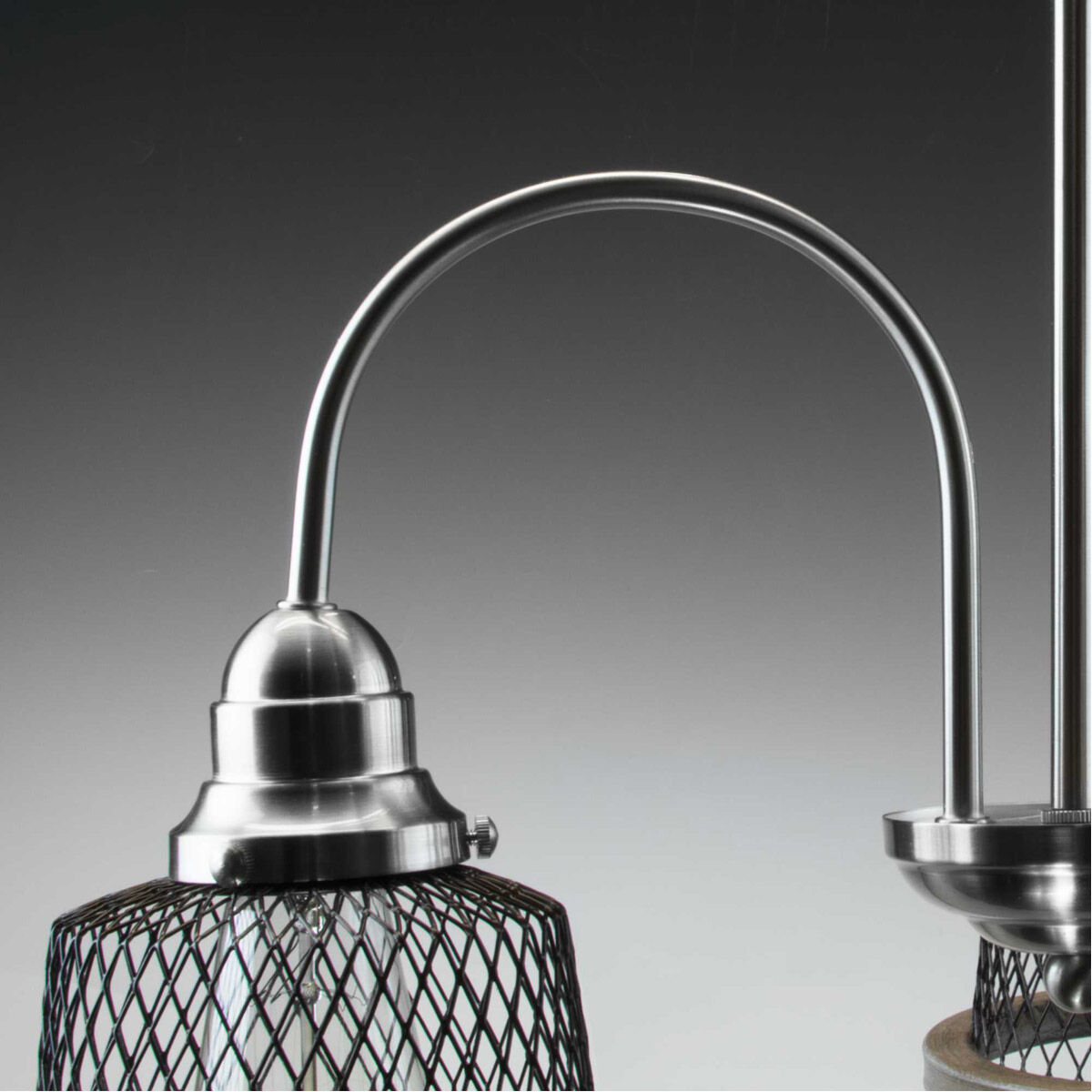 Biarritz 3 Light 20 inch Brushed Nickel Chandelier Ceiling Light