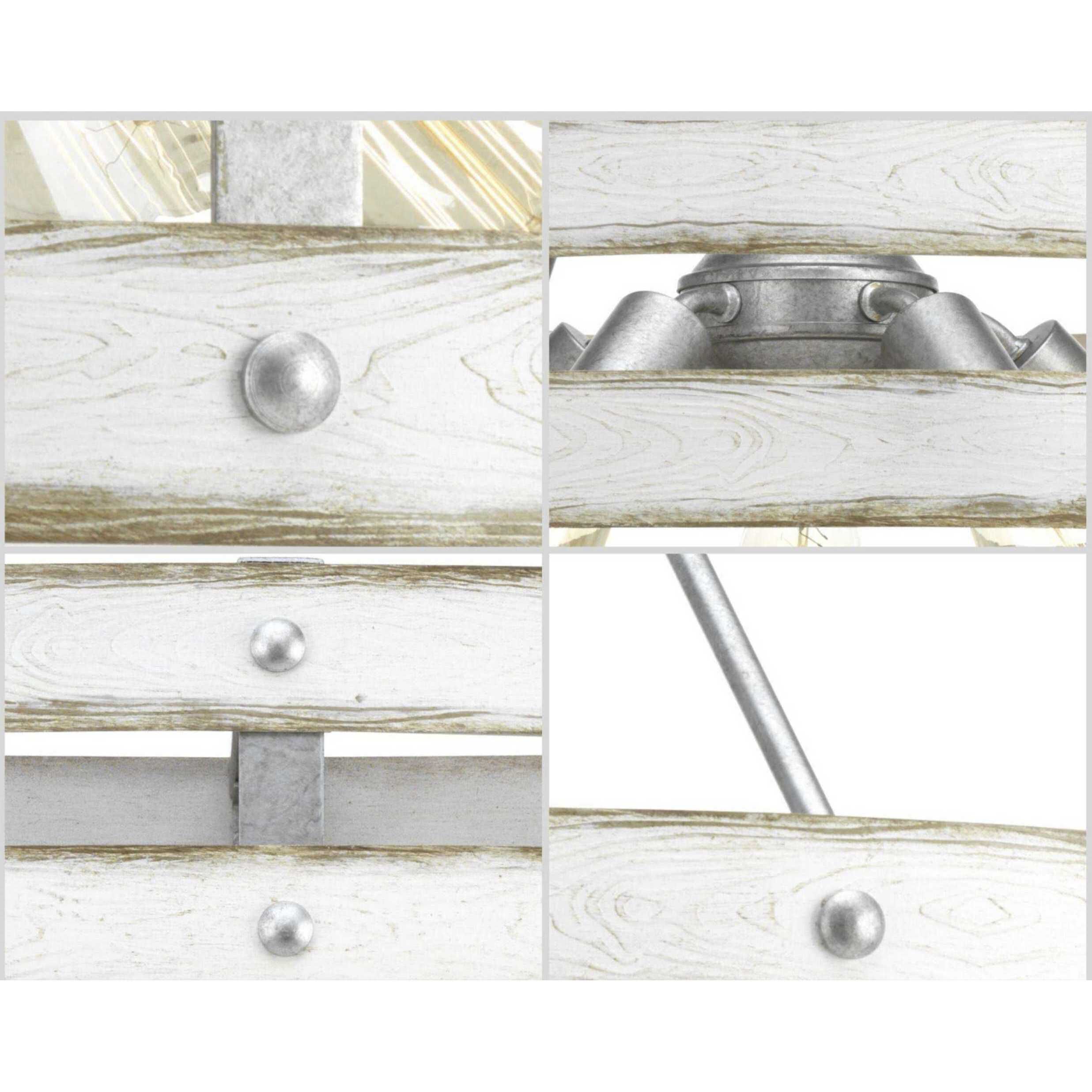 Camps Bay 5 Light 27.75 inch Galvanized Pendant Ceiling Light