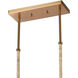 Laucala Linear Chandelier Ceiling Light