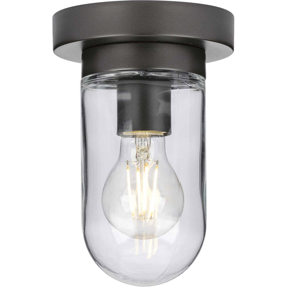 Paia 1 Light 5.13 inch Graphite Flush Mount Ceiling Light