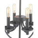 Camps Bay 4 Light 17 inch Graphite Foyer Pendant Ceiling Light