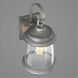 Queenscliff 1 Light 16 inch Antique Pewter Outdoor Wall Lantern, Medium