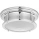 Seychelles LED 12.75 inch Polished Chrome Flush Mount Ceiling Light