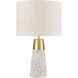 Pamlico Sound 22 inch 150.00 watt Gray with Gold Table Lamp Portable Light