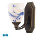 Sea of Azov LED 8 inch Aged Bronze Vanity Light Wall Light