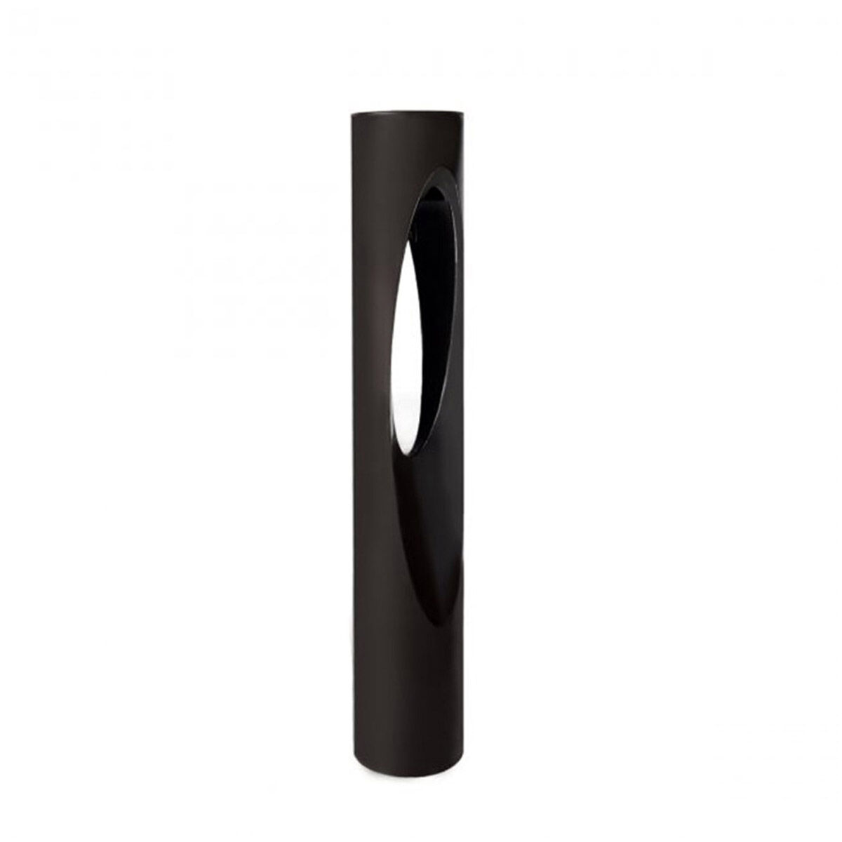 Scoop 12 5.7 watt Black Bollard Lighting in 2700K, WAC Landscape
