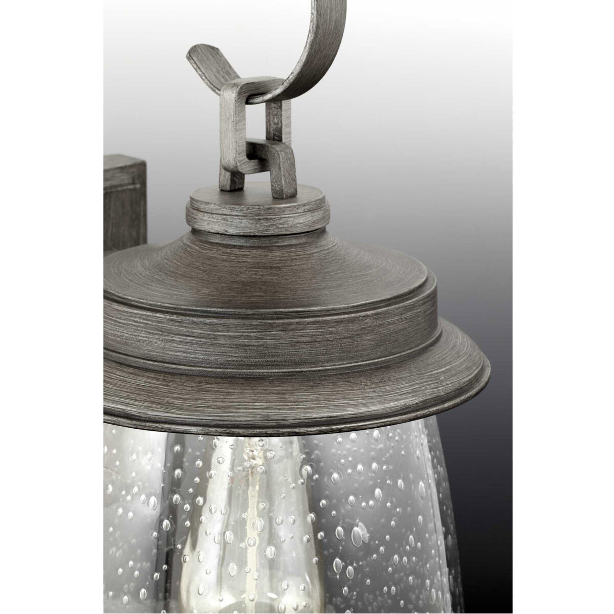 Queenscliff 1 Light 14 inch Antique Pewter Outdoor Wall Lantern, Small