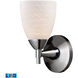 Maunalua Bay LED 6 inch Polished Chrome Sconce Wall Light