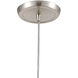 Bay of Campeche 1 Light 5 inch Satin Nickel Mini Pendant Ceiling Light