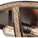 South Bay 2 Light 13 inch Oil Rubbed Bronze Flush Mount Ceiling Light