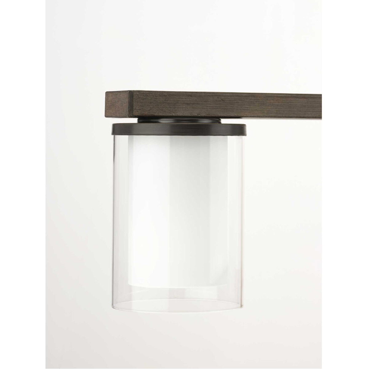 Beaches 4 Light 38 inch Antique Bronze Linear Chandelier Ceiling Light