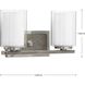 Beaches 2 Light 14 inch Brushed Nickel Bath Vanity Wall Light