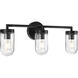 Paia 3 Light 23.13 inch Graphite Bath Vanity Wall Light