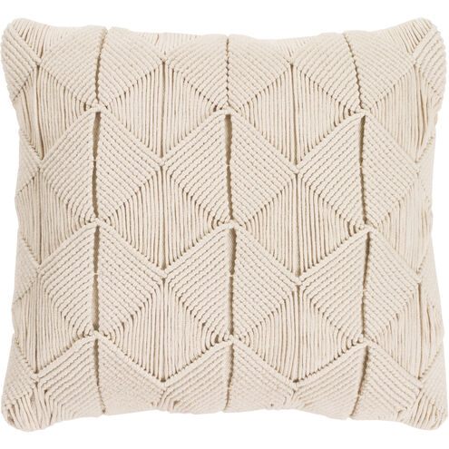 Baffin Bay 20 X 20 inch Cream Pillow Kit, Square