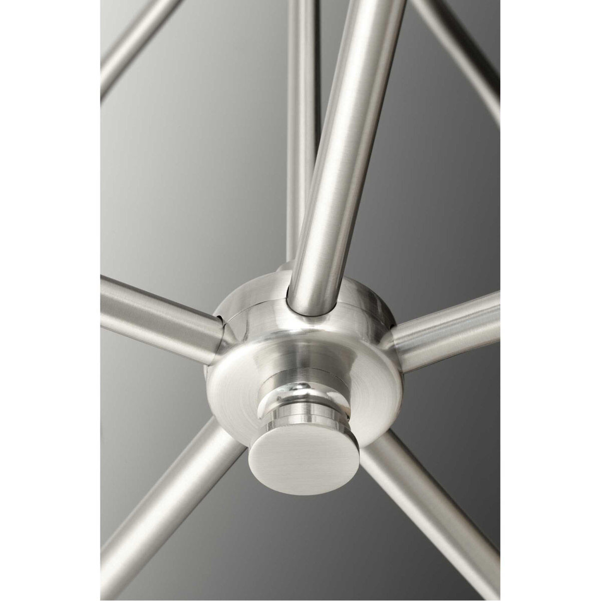 San Francisco Bay 5 Light 28 inch Brushed Nickel Chandelier Ceiling Light