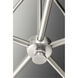 San Francisco Bay 9 Light 34 inch Brushed Nickel Chandelier Ceiling Light