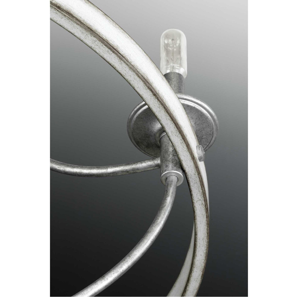 Camps Bay 9 Light 35.25 inch Galvanized Chandelier Ceiling Light