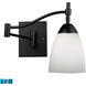 Maunalua Bay LED 22 inch Dark Rust Swingarm Sconce Wall Light