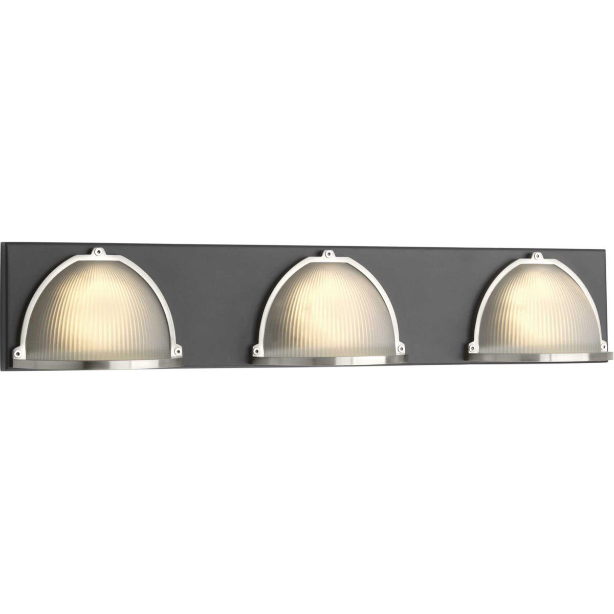 Hilo Bay LED 25.38 inch Graphite Bath Vanity Wall Light, Progress LED