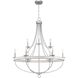 Camps Bay 9 Light 35 inch Galvanized Chandelier Ceiling Light