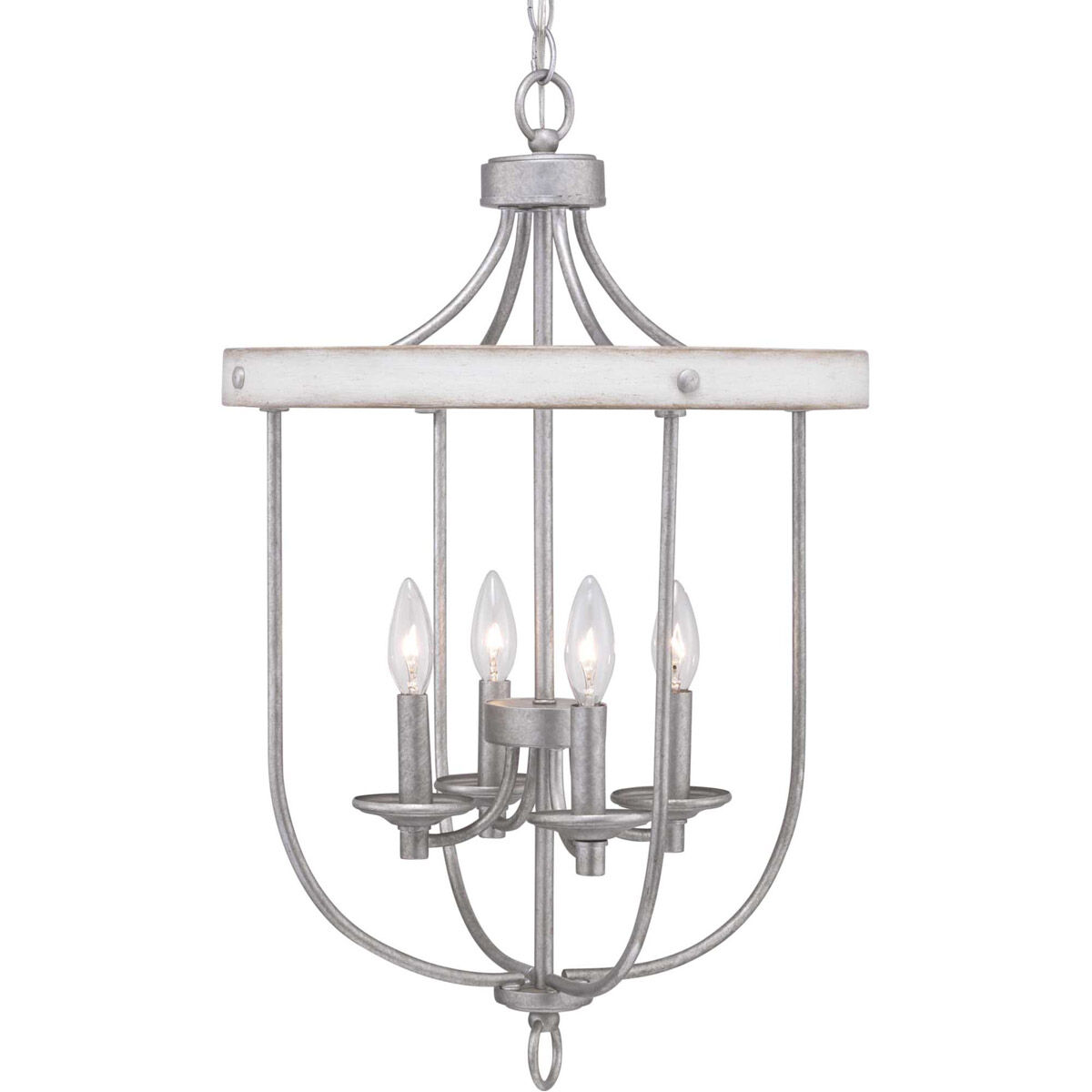 Camps Bay 4 Light 17.13 inch Galvanized Foyer Pendant Ceiling Light