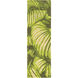 Mobjack Bay 60 X 36 inch Lime/Dark Green/Cream/Ivory/Dark Brown Indoor Area Rug, Polypropylene