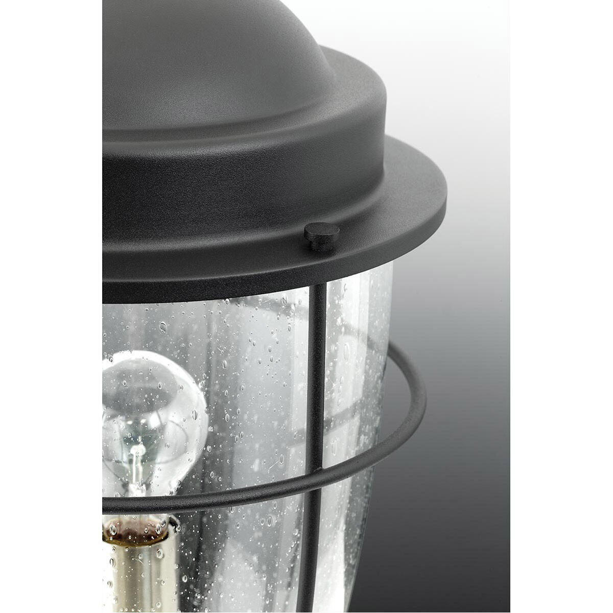 Flatts 1 Light 11 inch Black Outdoor Wall Lantern