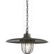 Kailua 1 Light 22 inch Aged Silver Pendant Ceiling Light