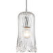 San Carlos Bay 1 Light 5 inch Polished Chrome with Clear Mini Pendant Ceiling Light