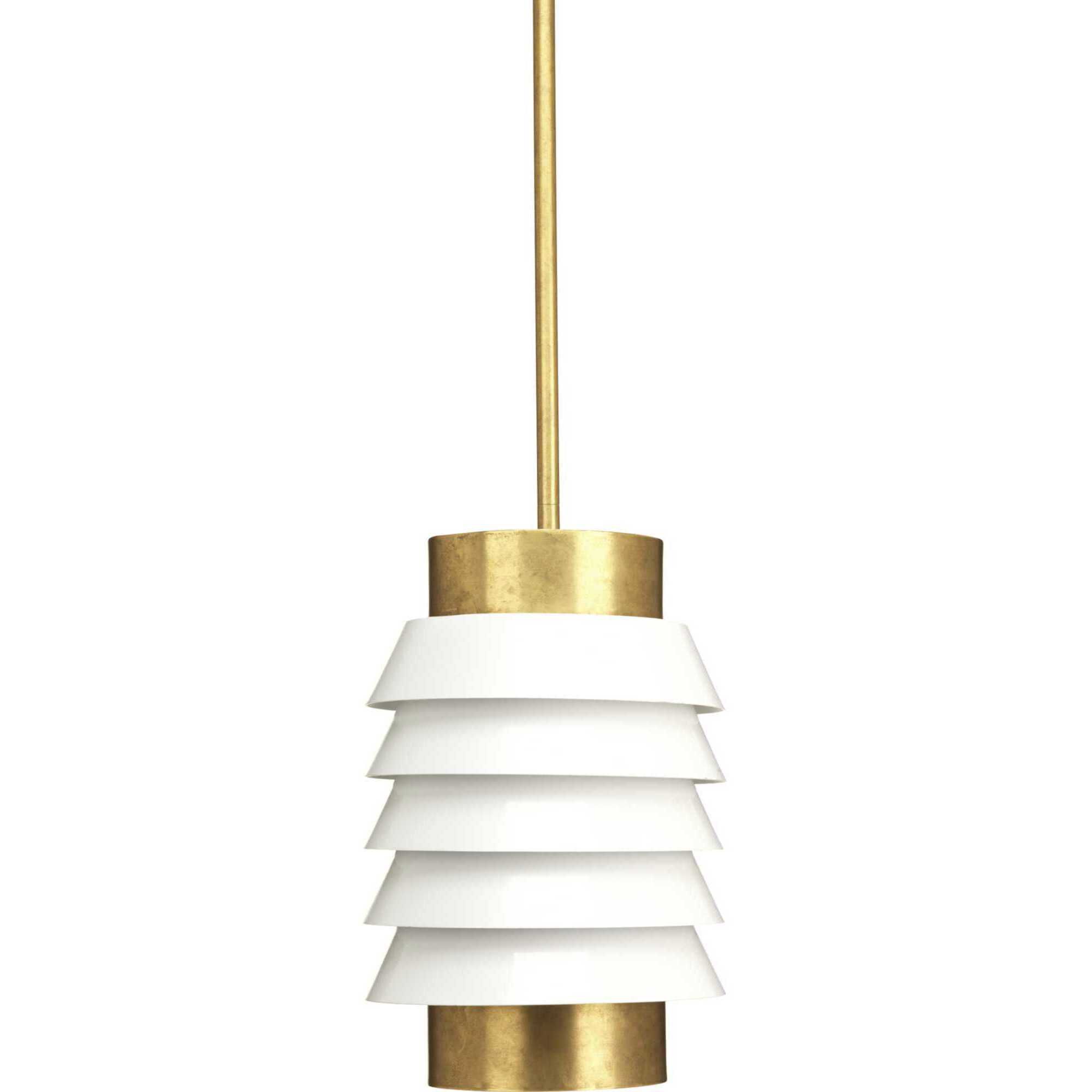 Railay Beach 1 Light 8 inch Brushed Brass Pendant Ceiling Light, Design Series