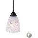 Maundays Bay 1 Light 5 inch Dark Rust Mini Pendant Ceiling Light