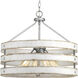 Camps Bay 4 Light 22 inch Galvanized Pendant Ceiling Light