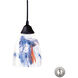Maundays Bay 1 Light 5 inch Dark Rust Mini Pendant Ceiling Light