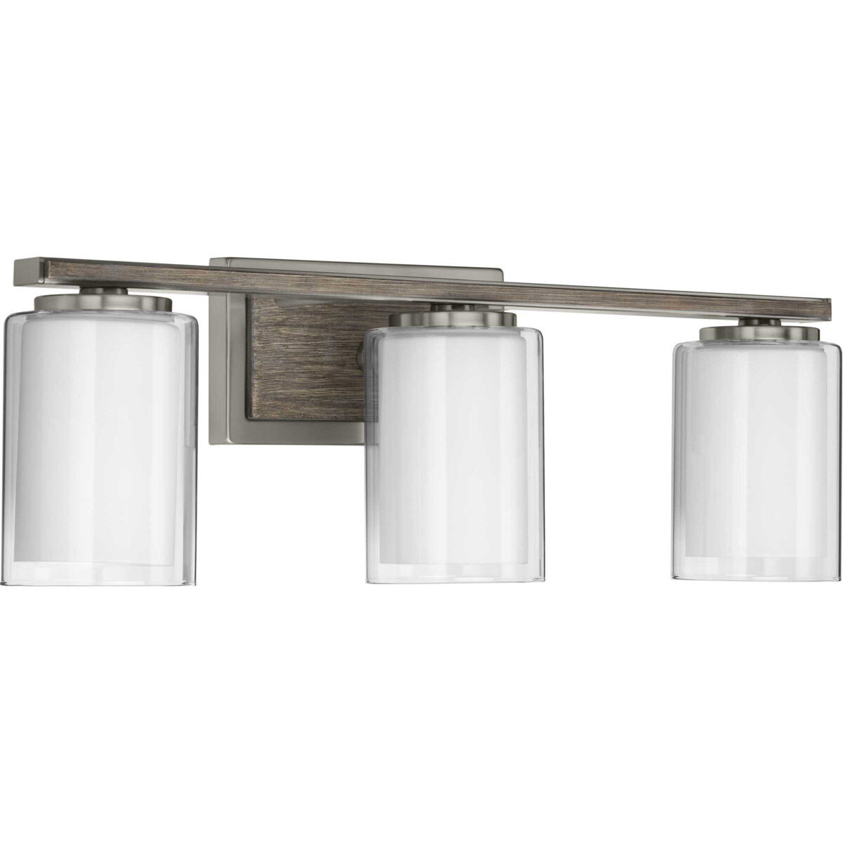 Beaches 3 Light 24 inch Brushed Nickel Bath Vanity Wall Light