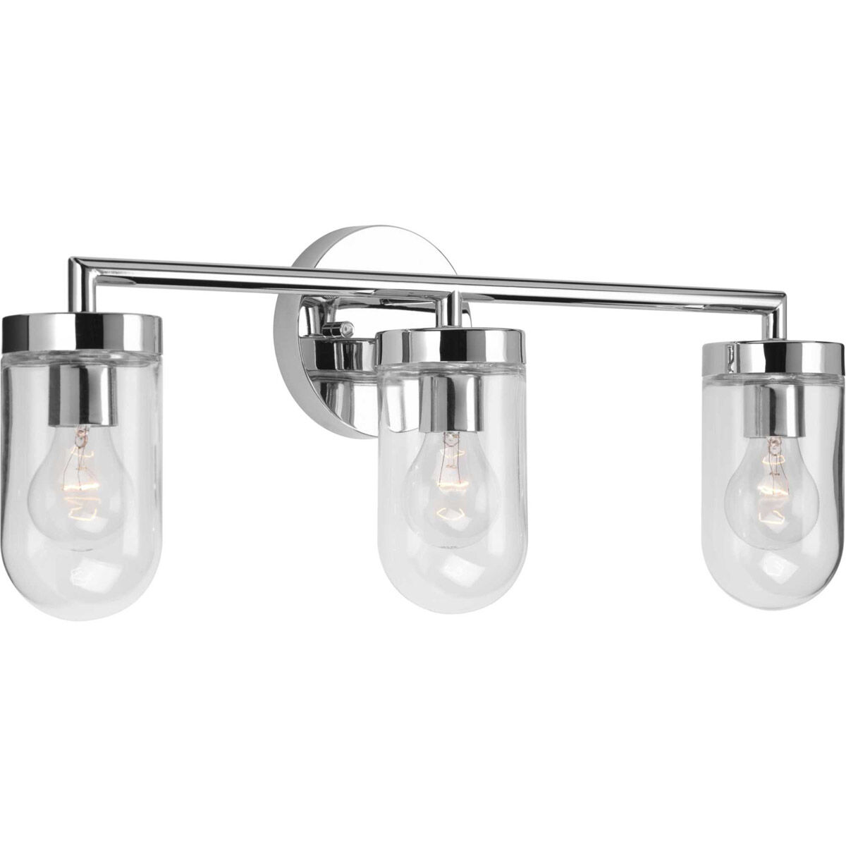 Paia 3 Light 23.13 inch Polished Chrome Bath Vanity Wall Light