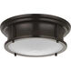 Seychelles LED 12.75 inch Oil Rubbed Bronze Flush Mount Ceiling Light