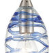 Bay of Campeche 1 Light 5 inch Satin Nickel Mini Pendant Ceiling Light