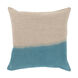 Long Beach 22 X 22 inch Khaki/Teal Pillow Kit