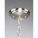 Beaches 1 Light 6 inch Brushed Nickel Mini-Pendant Ceiling Light
