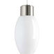 Diamond Head LED 6.63 inch Brushed Nickel Pendant Ceiling Light, Progress LED