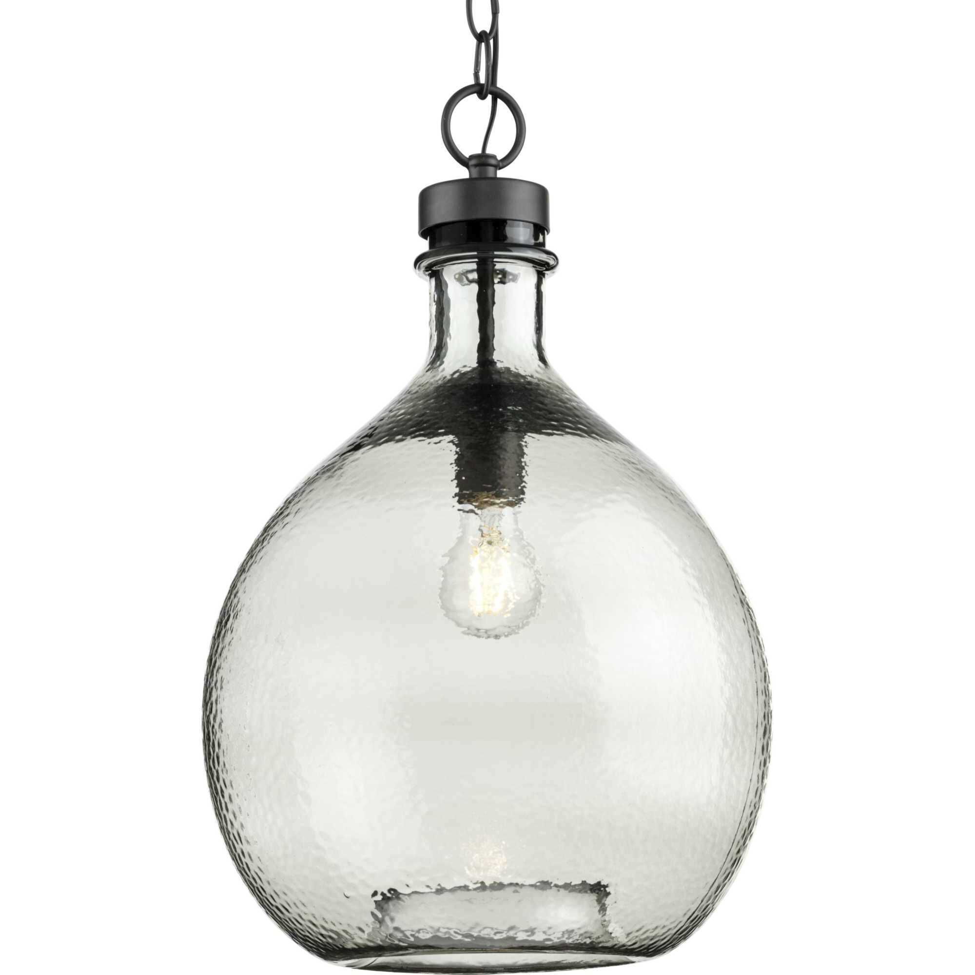 Blue Marlin 1 Light 13 inch Graphite Pendant Ceiling Light, Design Series
