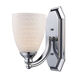 Sea of Azov 1 Light 8 inch Polished Chrome Vanity Light Wall Light