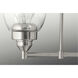 San Francisco Bay 9 Light 34 inch Brushed Nickel Chandelier Ceiling Light