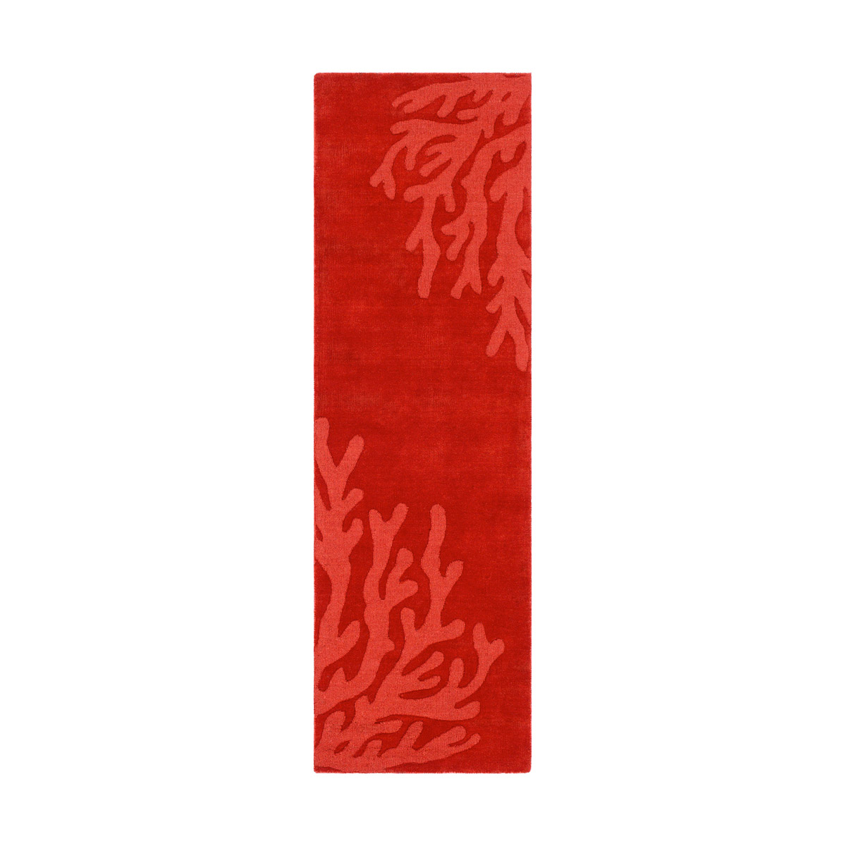 Corpus Christi Bay 36 X 24 inch Dark Red Rugs, Rectangle