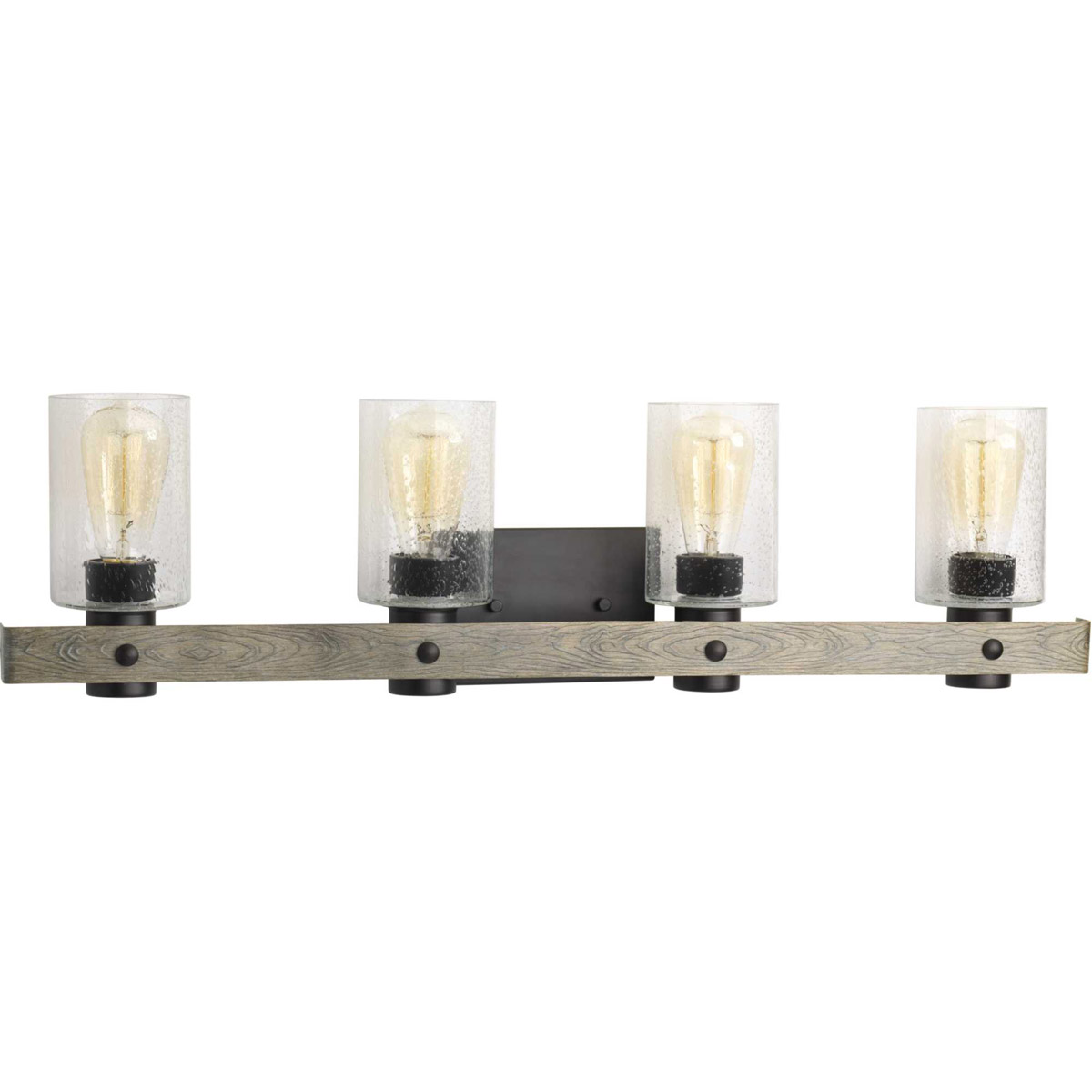 Camps Bay 4 Light 33 inch Graphite Bath Vanity Wall Light